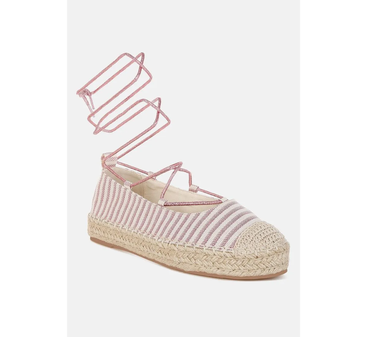 Oplin Canvas Woven Espadrilles by London Rag