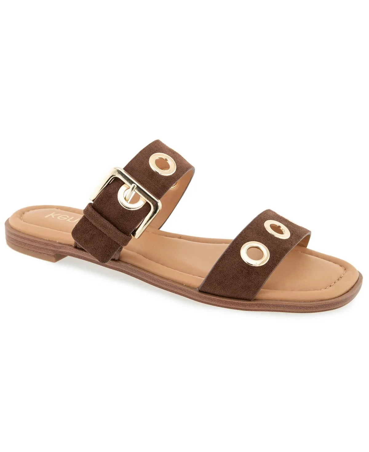 Reine Flat Sandal by Kensie
