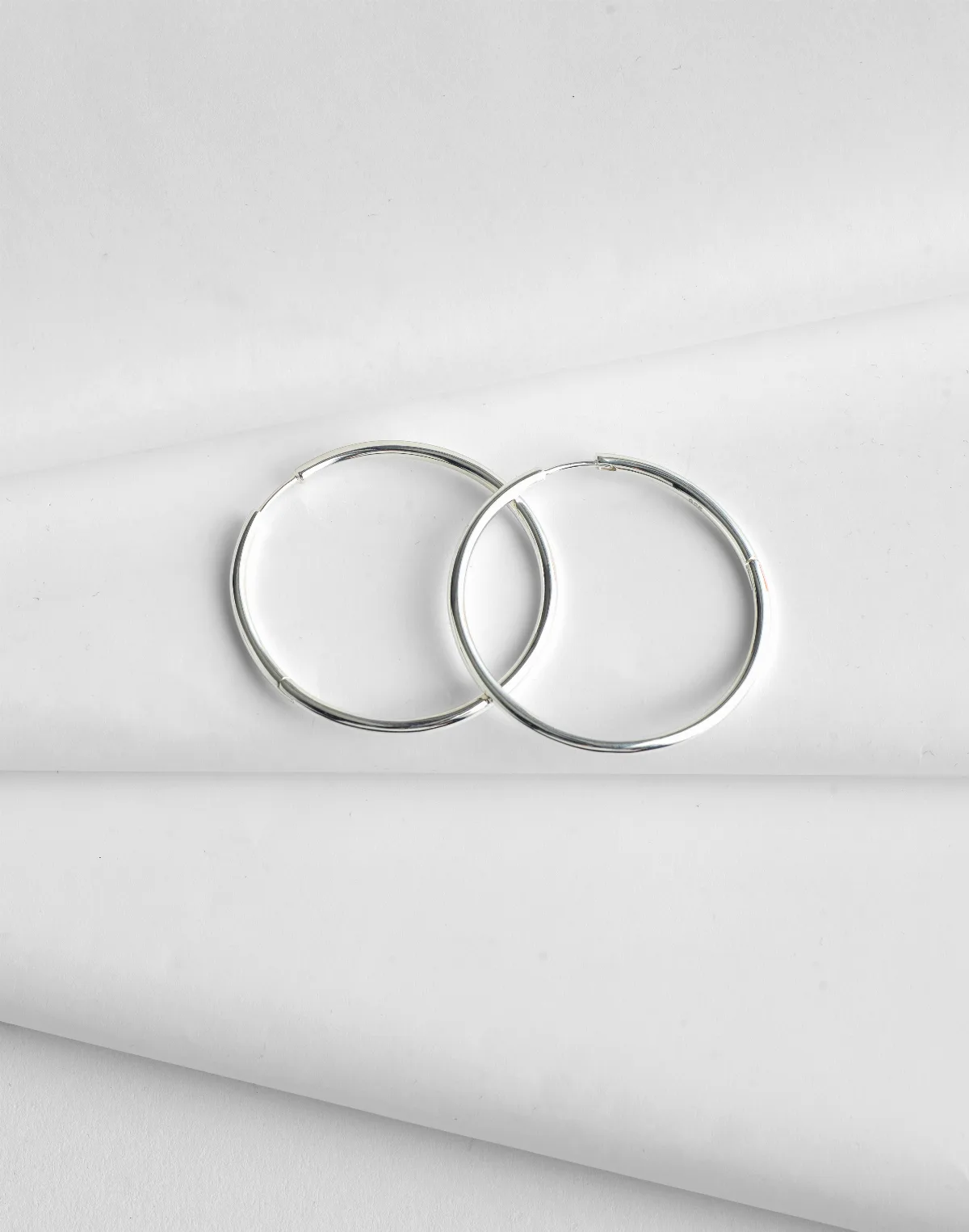 Demi-Fine Extra Large Hoop Earrings by MW