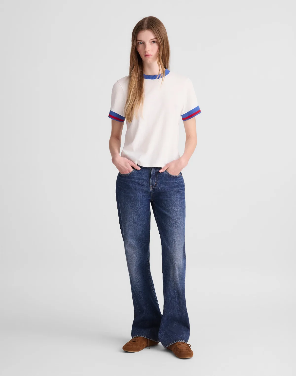 The Low-Rise Loose Jean in Midnight Waters by MW