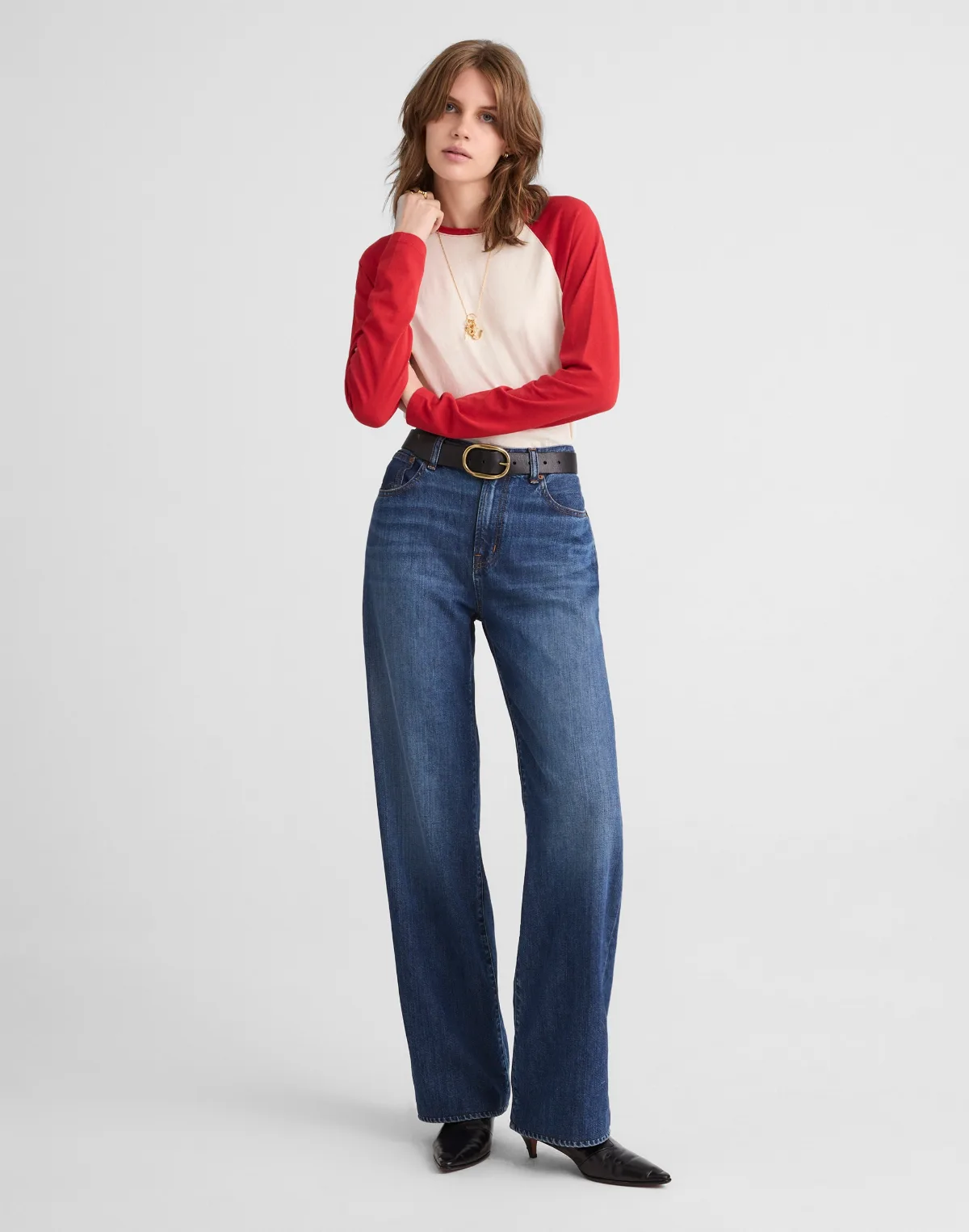 The Tall Perfect Vintage Wide-Leg Jean in SoftDrape by MW