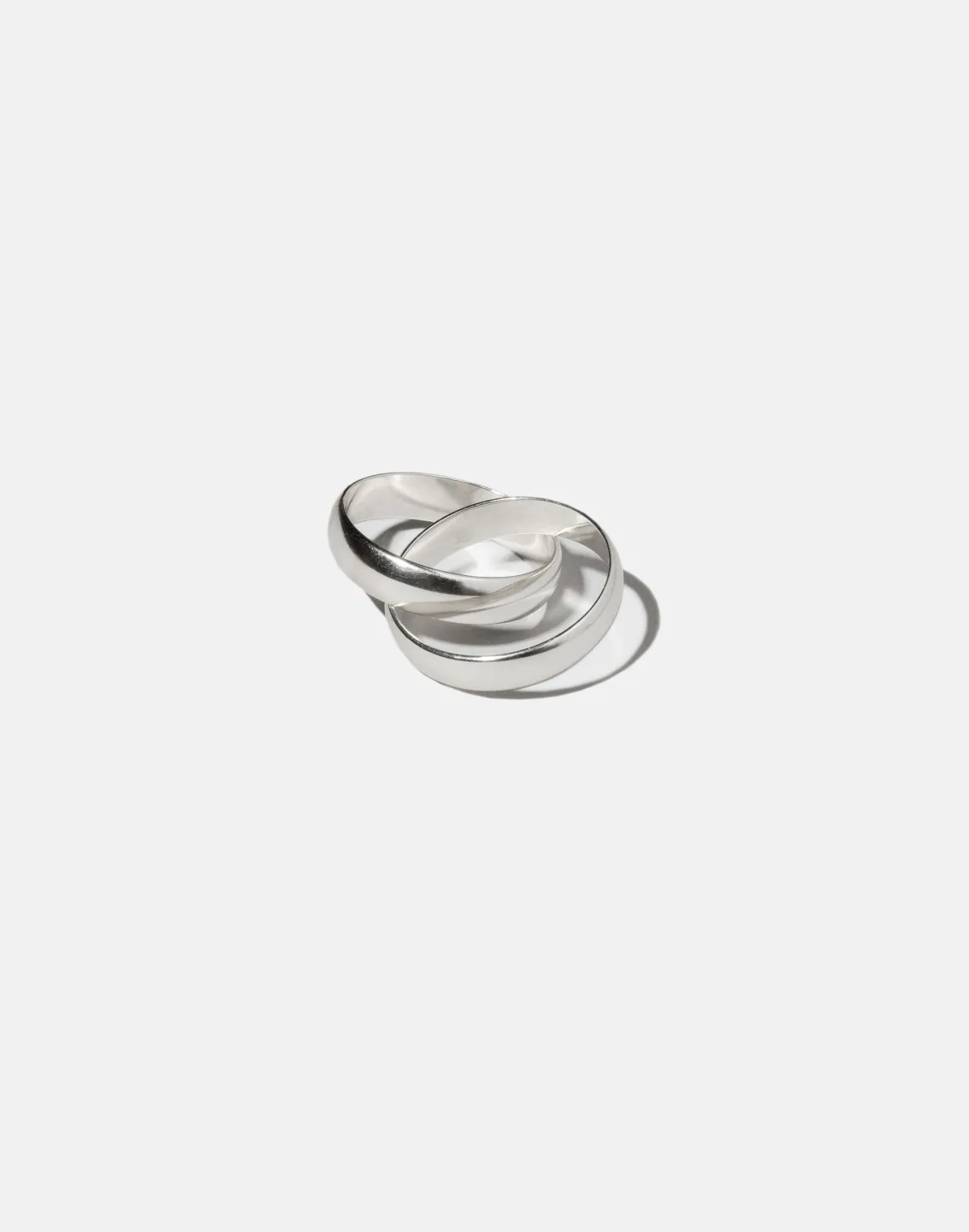 Maslo Jewelry Small Linked Ring Sterling by MW