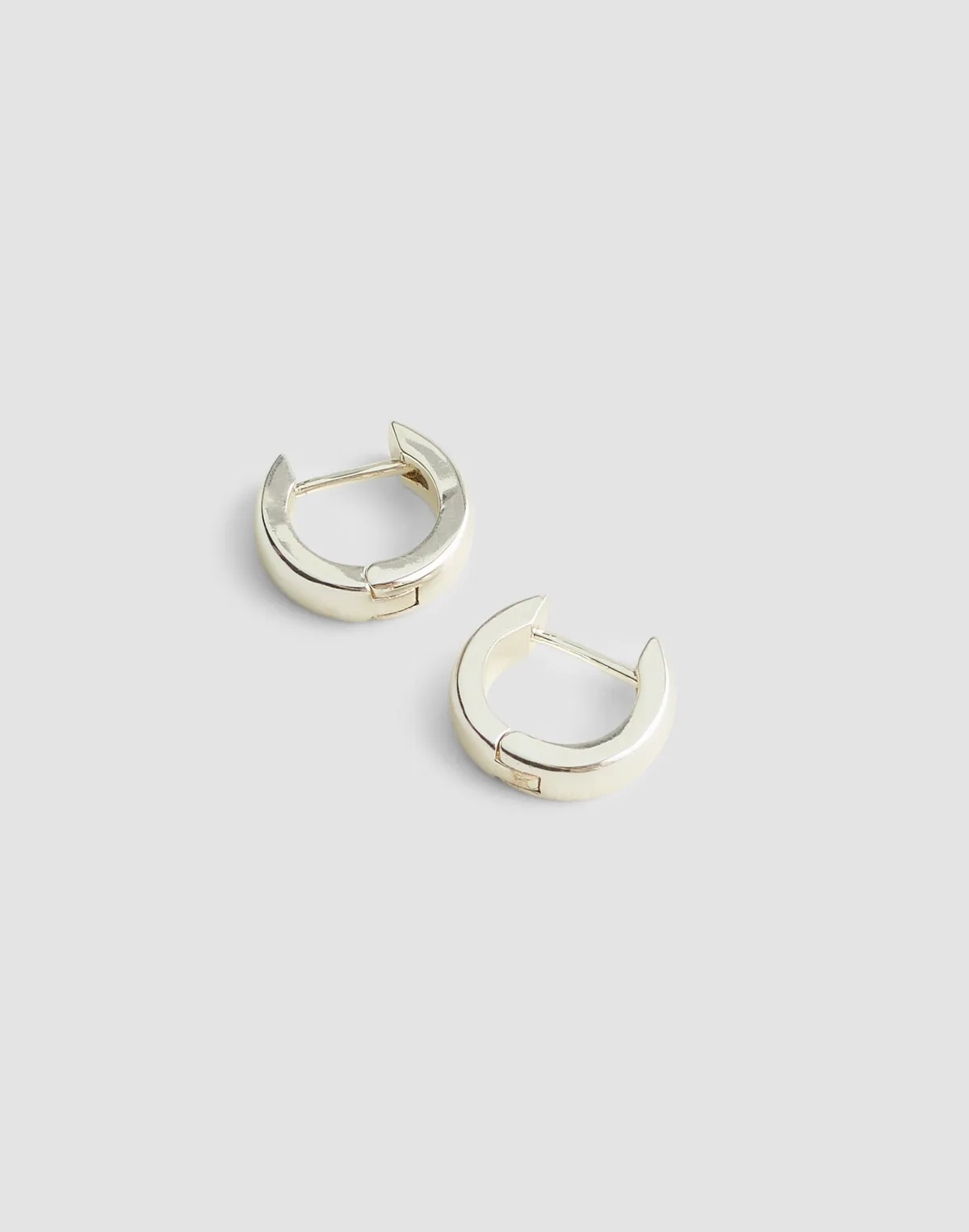 Classic Huggie Hoop Earrings by MW