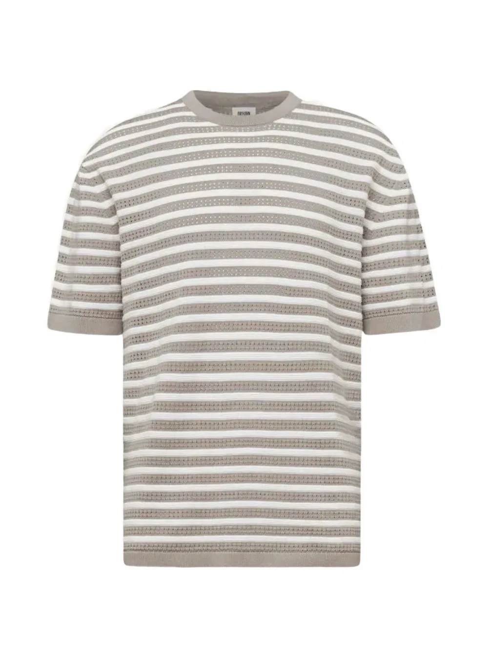 Derico Horizontal-Stripe T-Shirt by Drykorn