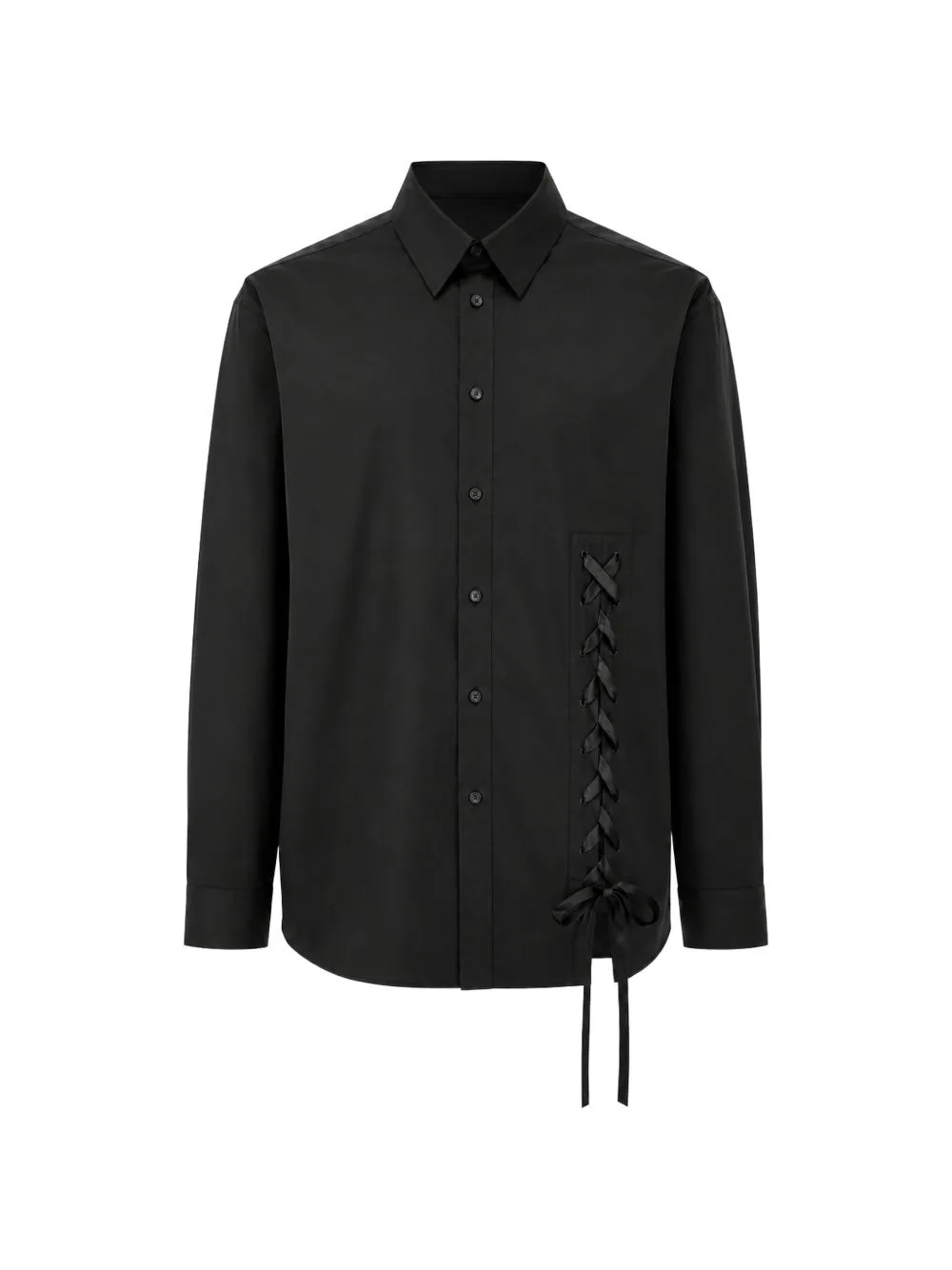 Lace-Up Detail Shirt by Simone Rocha