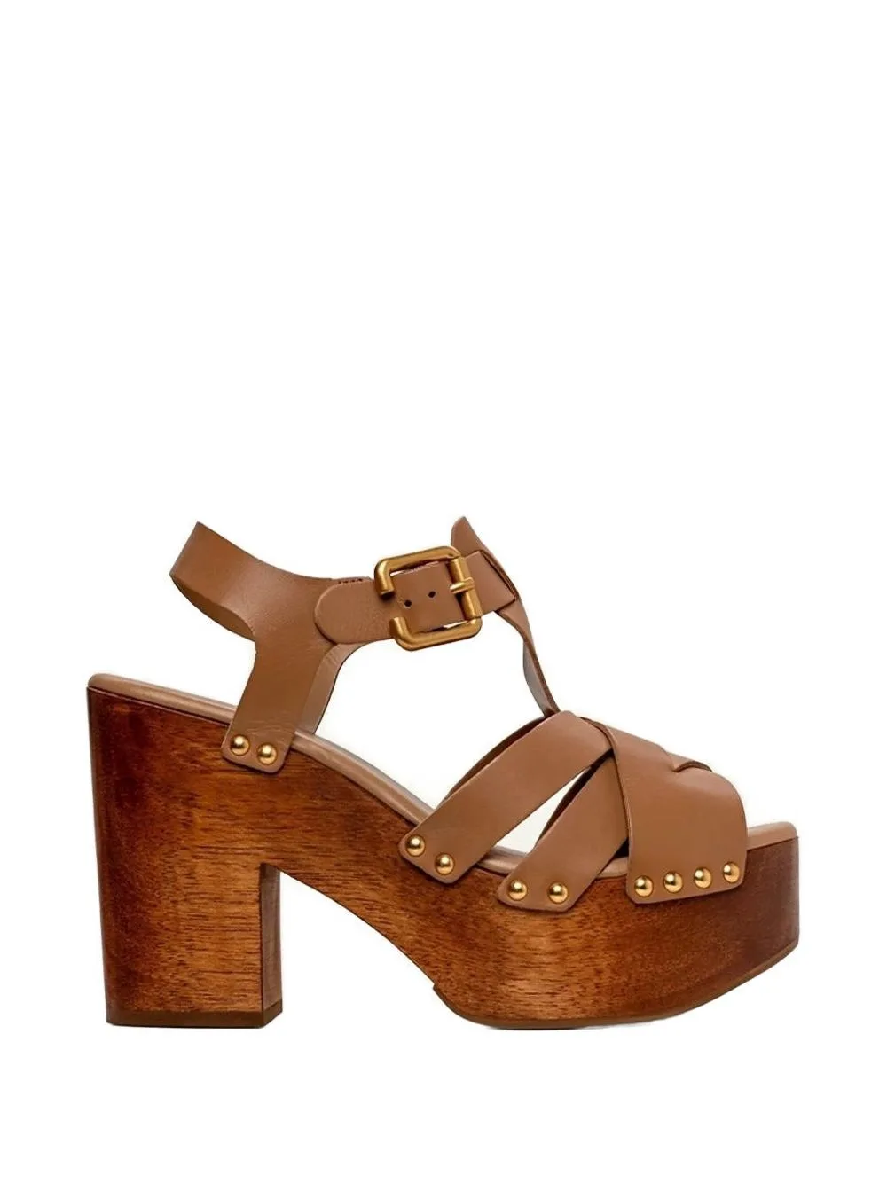 Studded Platform Sandals