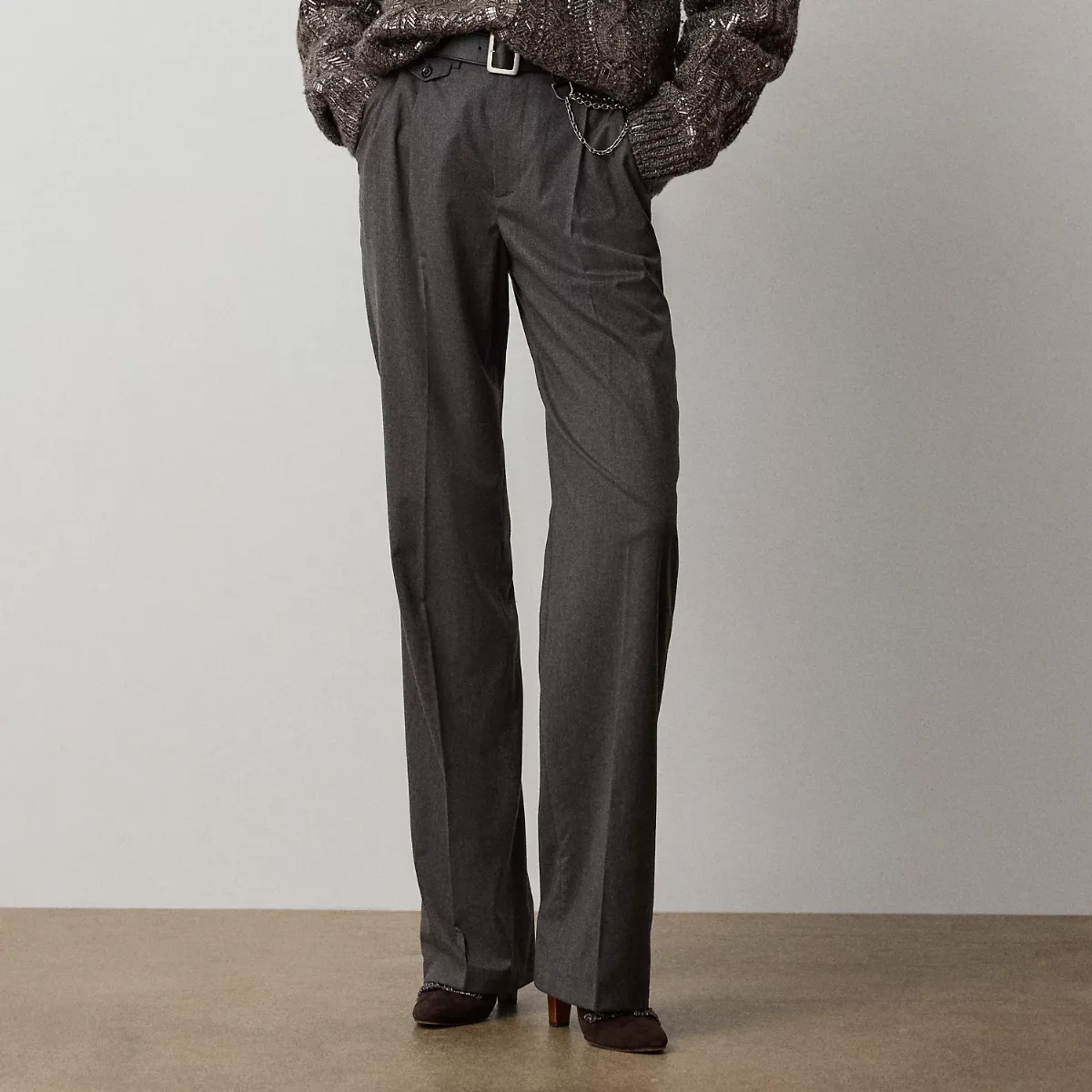 Brie Wool-Blend Trouser by Ralph Lauren Collection