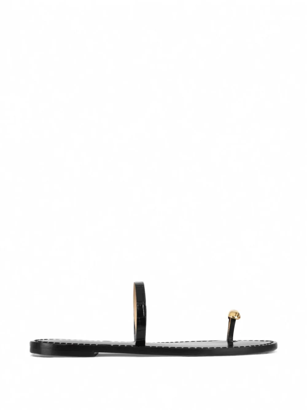 Kibera Croc-Embossed Sandals by Amanu