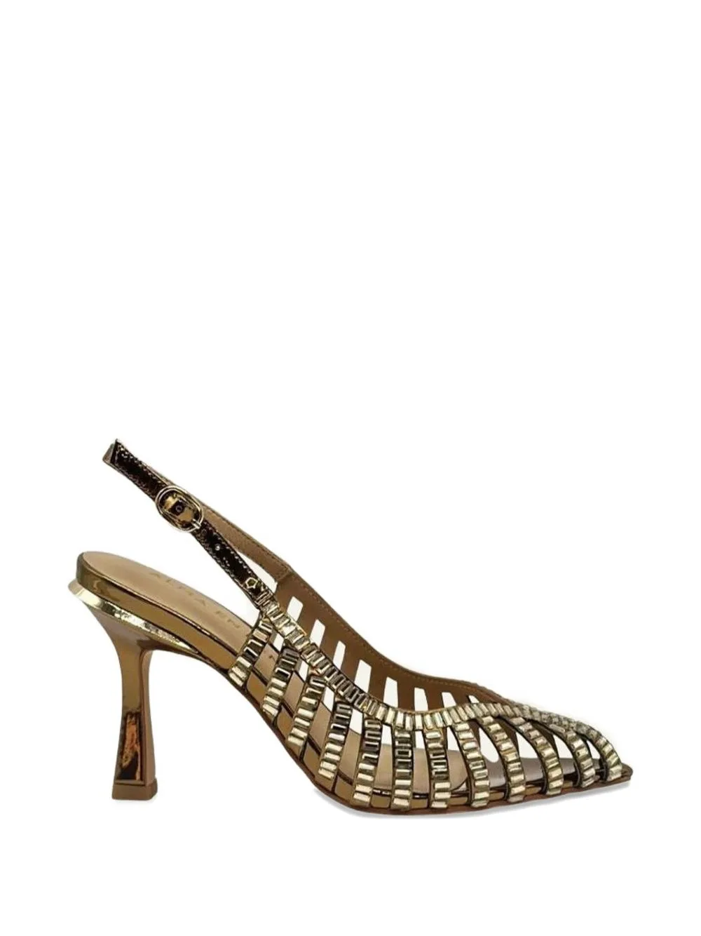Crystal-Embellished Sandals by ALMA EN PENA