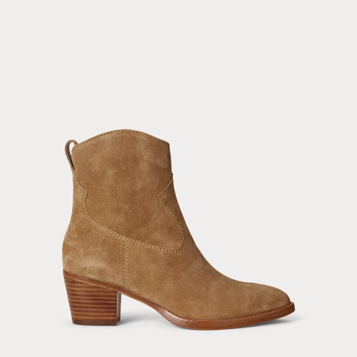 Harpher Suede Bootie by Lauren Ralph Lauren
