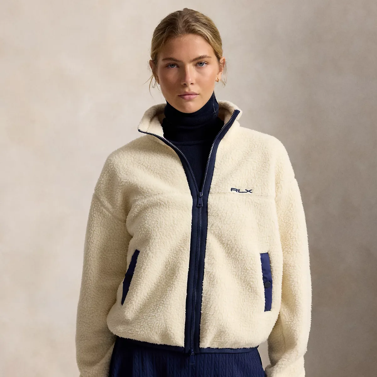Fleece Full-Zip Funnelneck by Ralph Lauren RLX