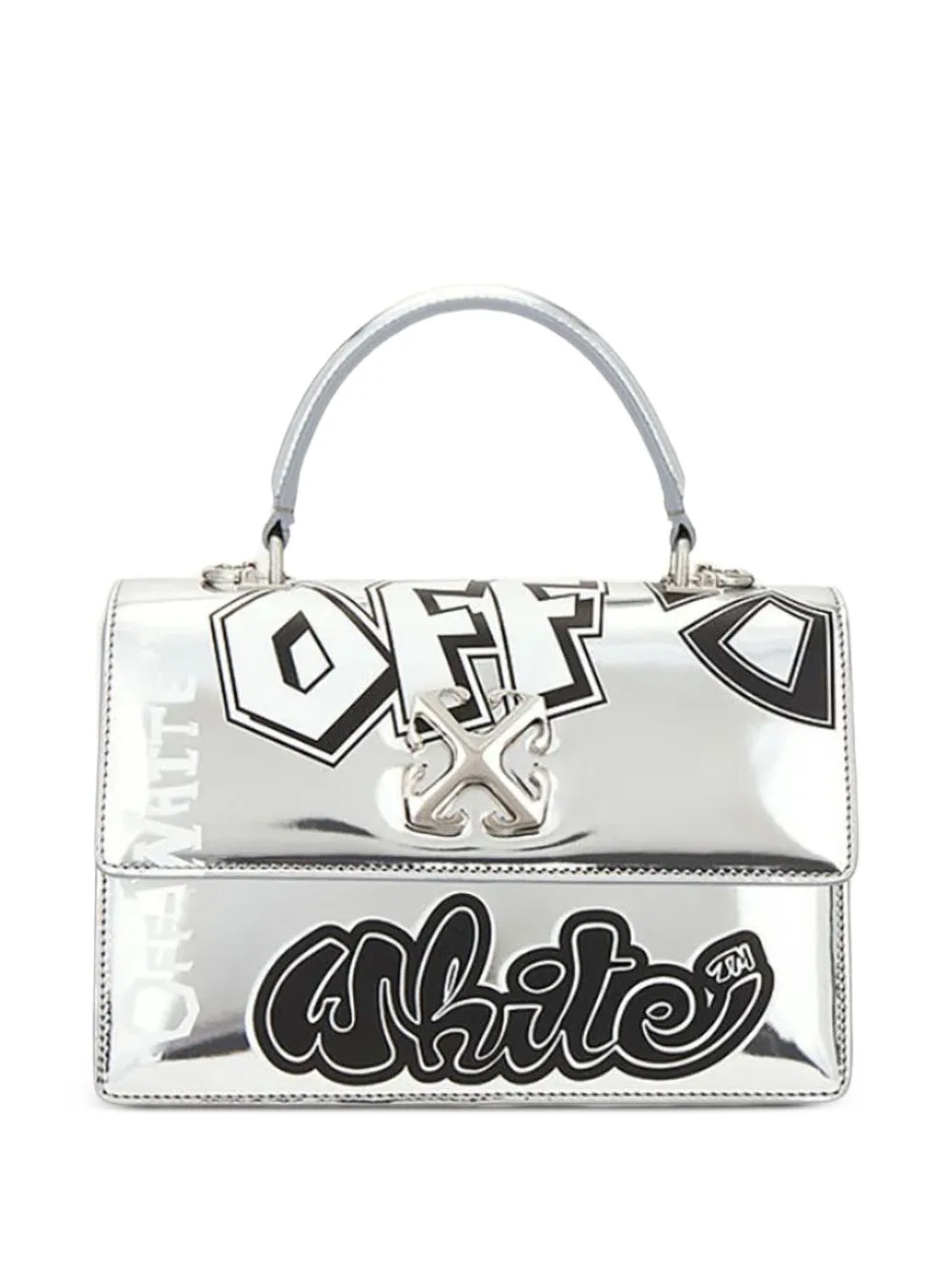 Jitney 1.4 Logo-Print Shoulder Bag by Off-White