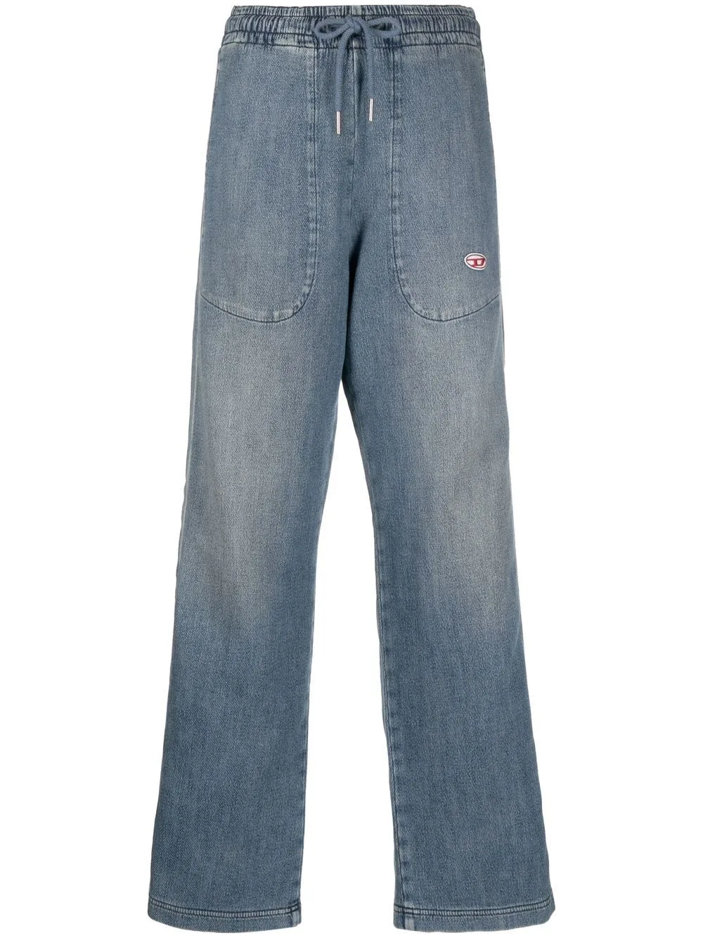 D-Martians Track Denim Joggjeans by Diesel