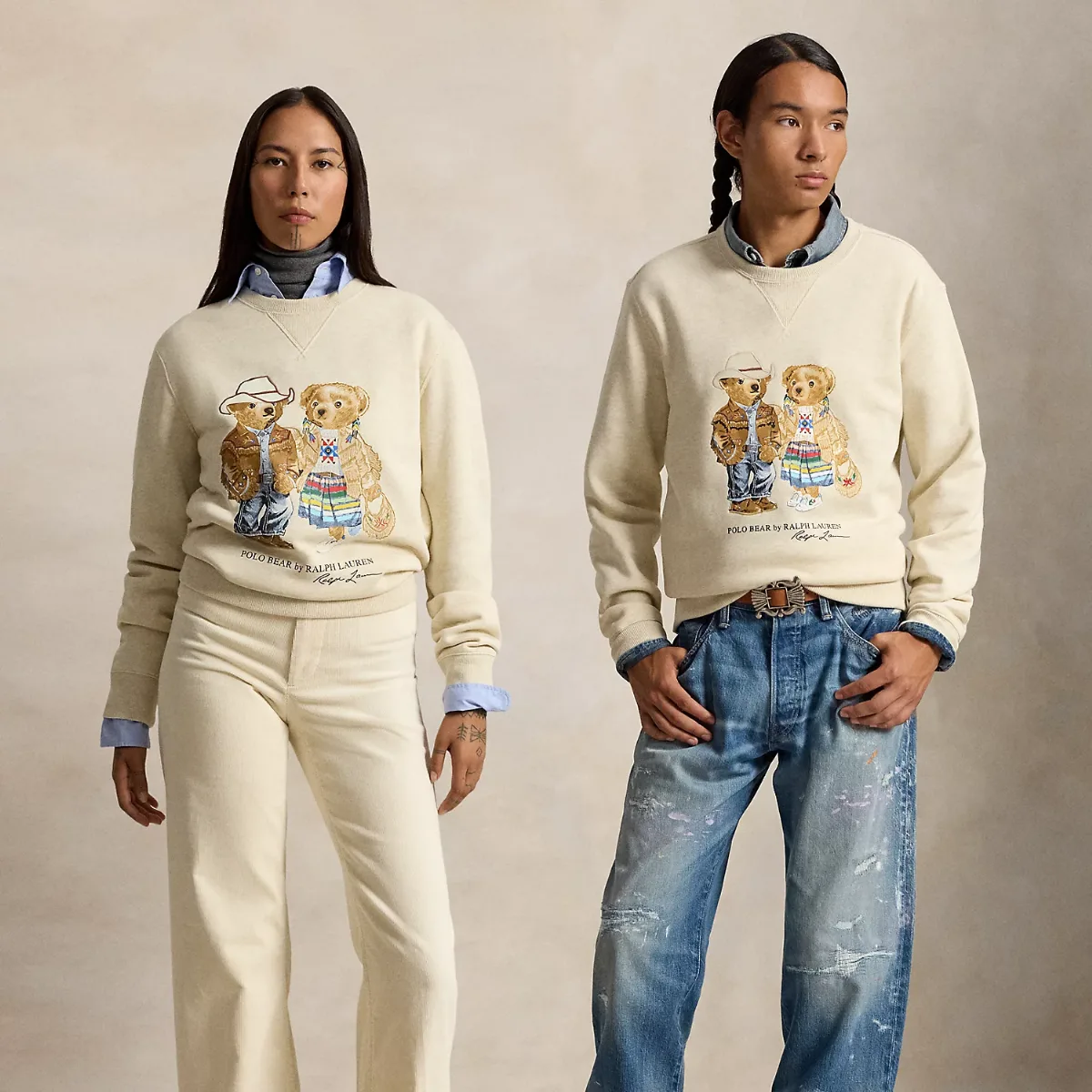 PRL x TÓPA Polo Bears Fleece Sweatshirt by Polo Ralph Lauren