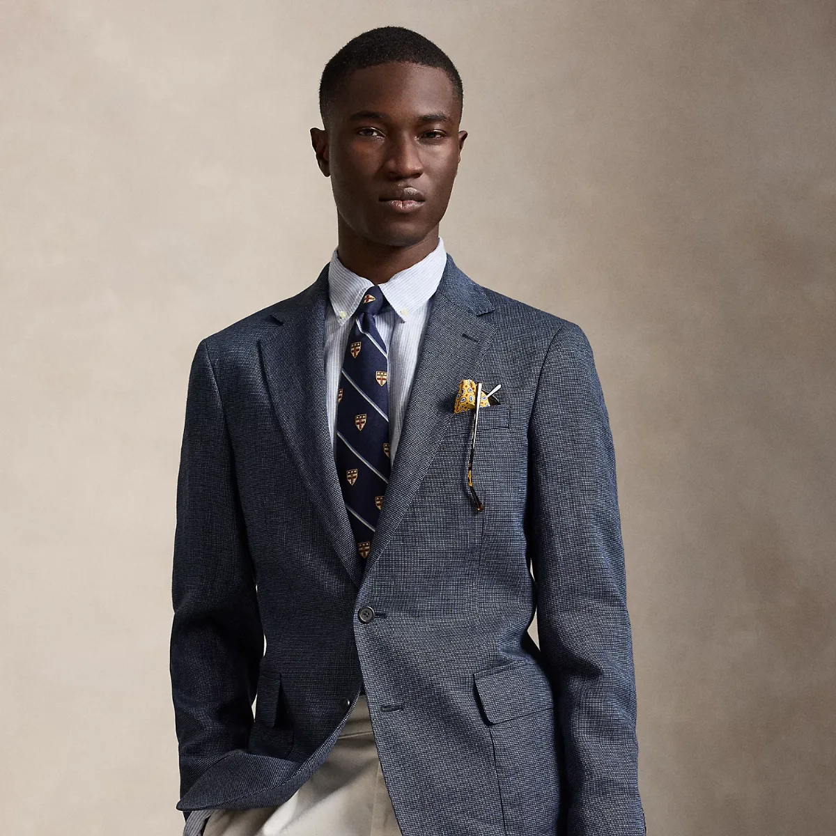 Polo Modern Fit Nailhead Blazer by Polo Ralph Lauren