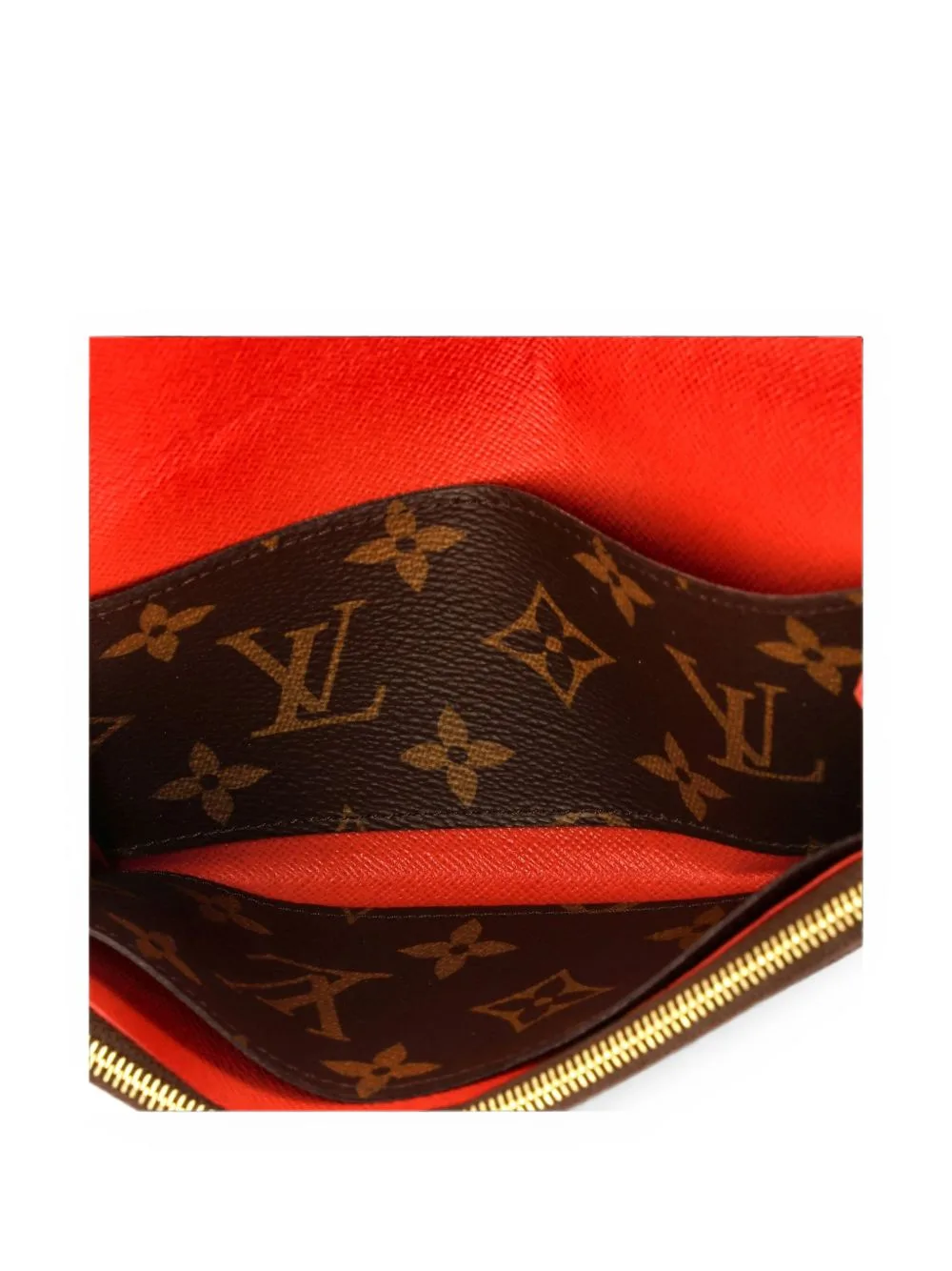 Emilie Wallet Blooming Flowers Monogram Canvas Small Wallets by Louis Vuitton Pre-Owned