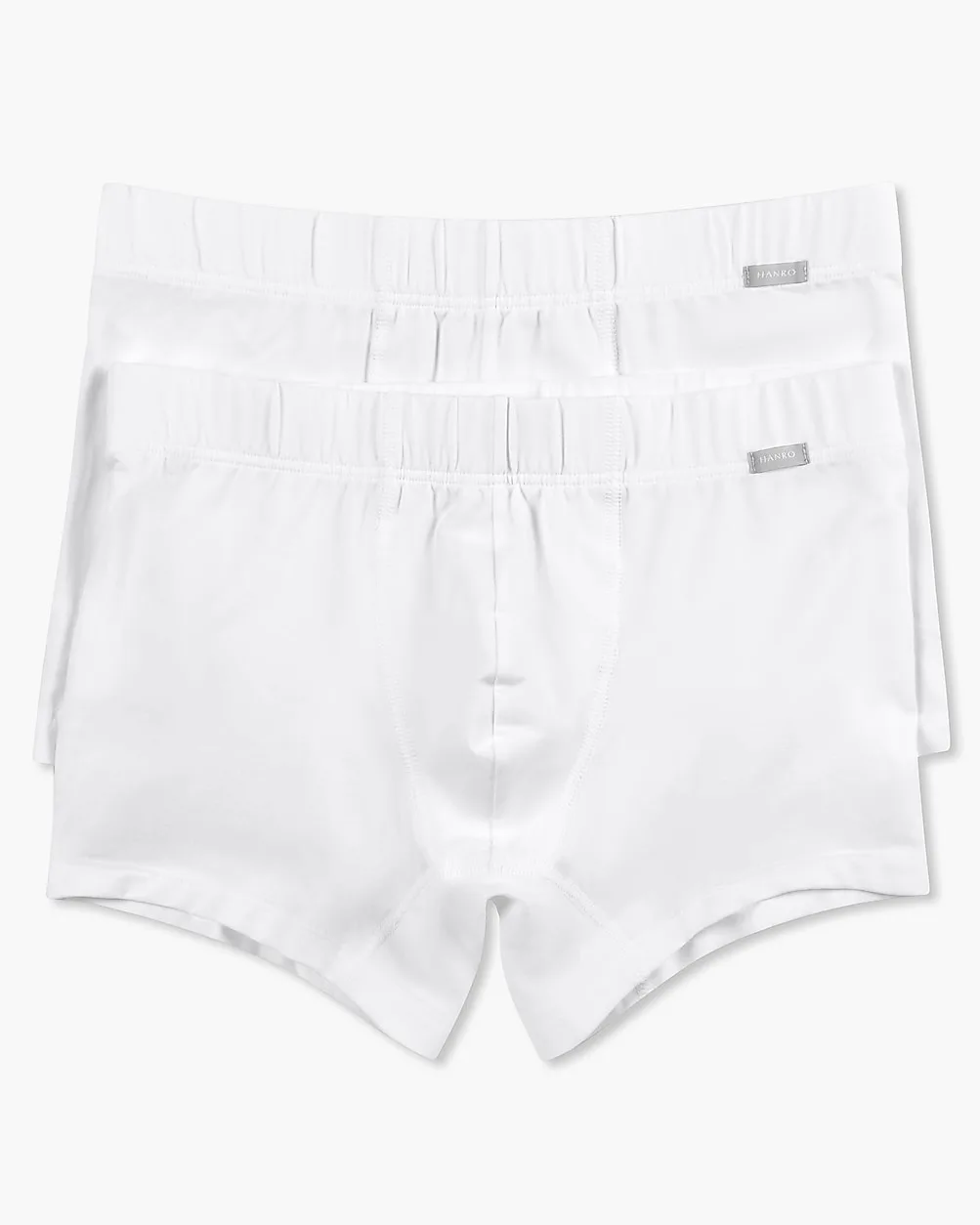 HANRO® Cotton Essentials Boxer Briefs Two-Pack by J.Crew