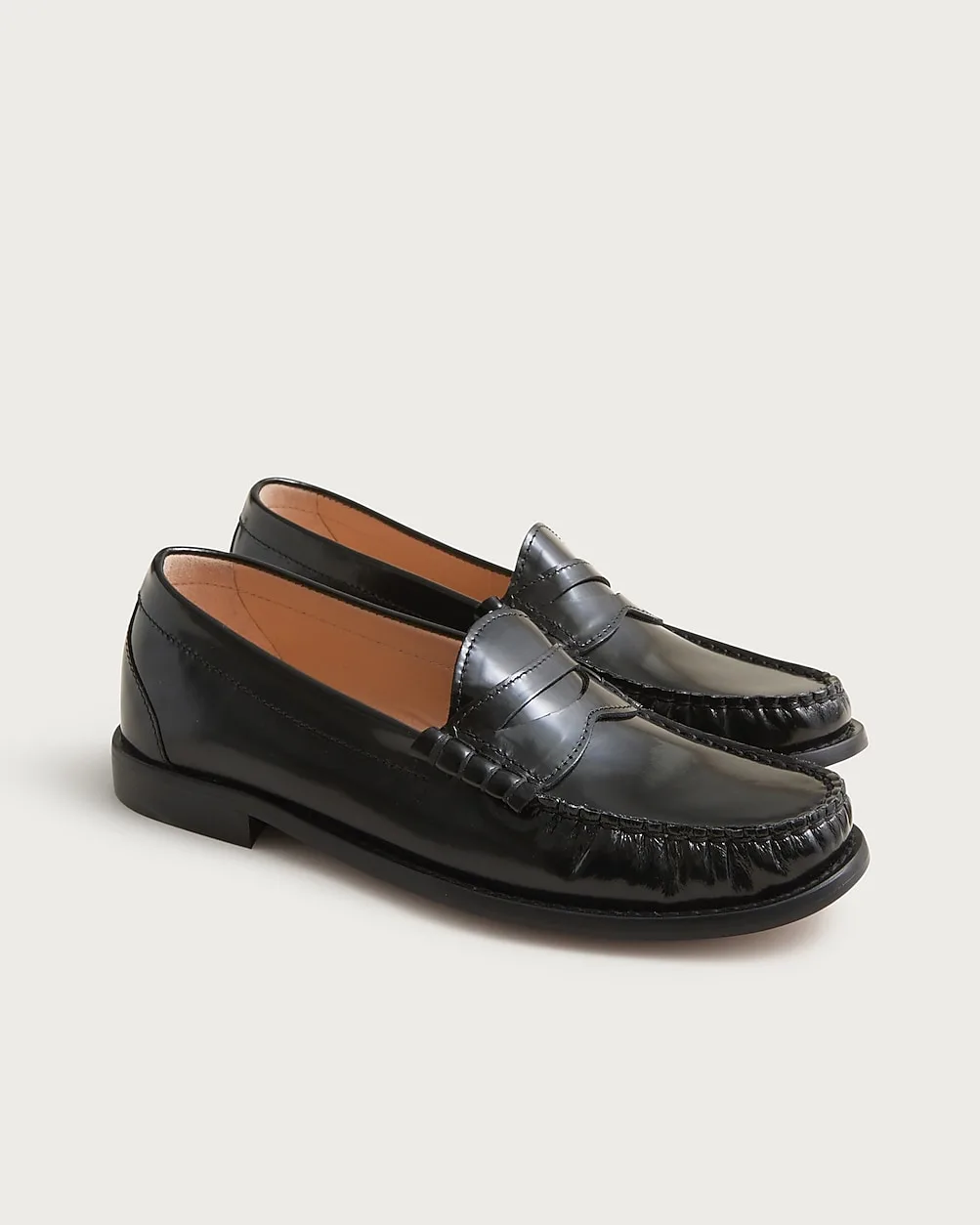 Winona Penny Loafers in Italian Spazzolato Leather by J.Crew