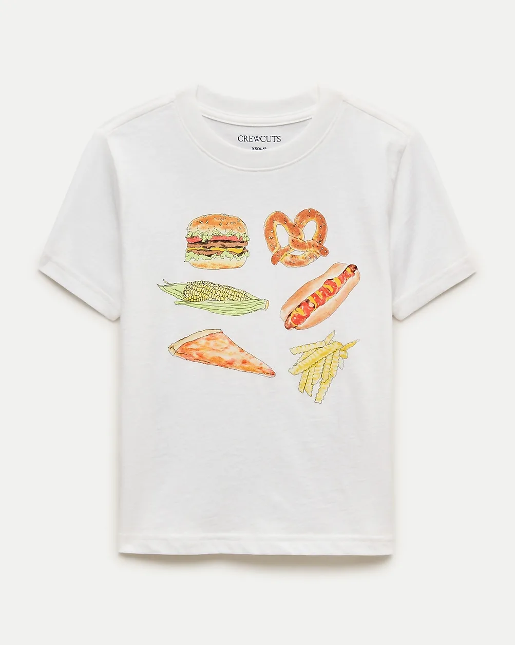 Short-Sleeve "Food Tour" Graphic T-Shirt by J.Crew