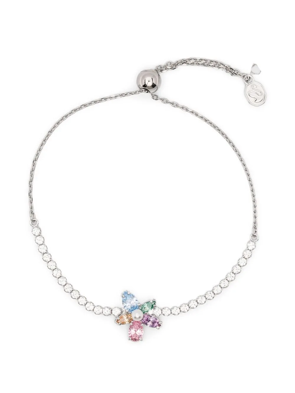 Swarovski x Ariana Grande Motif Rhodium Bracelet by Swarovski