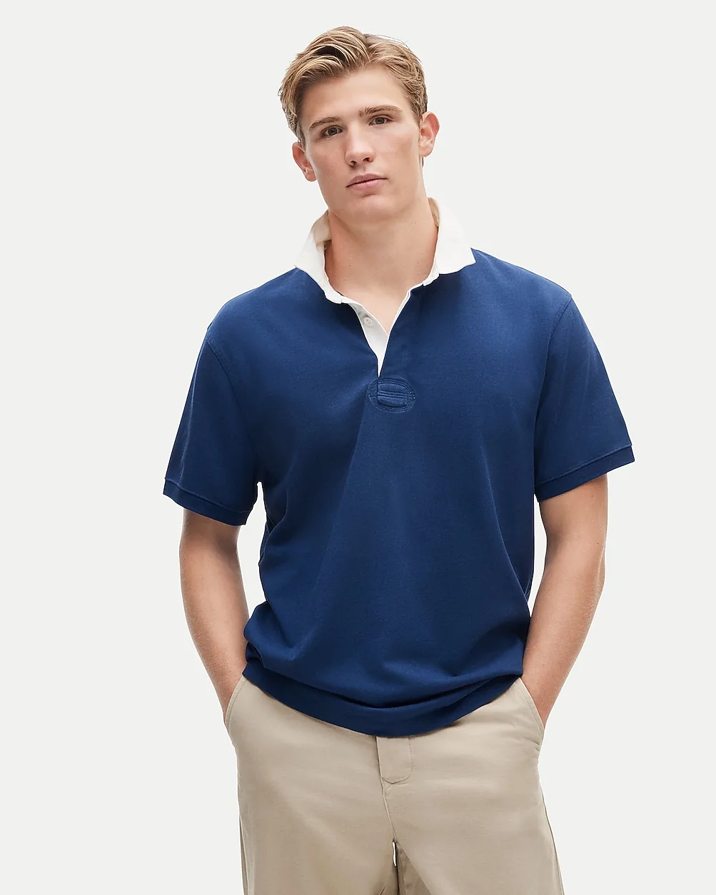Short-Sleeve Rugby Shirt by J.Crew