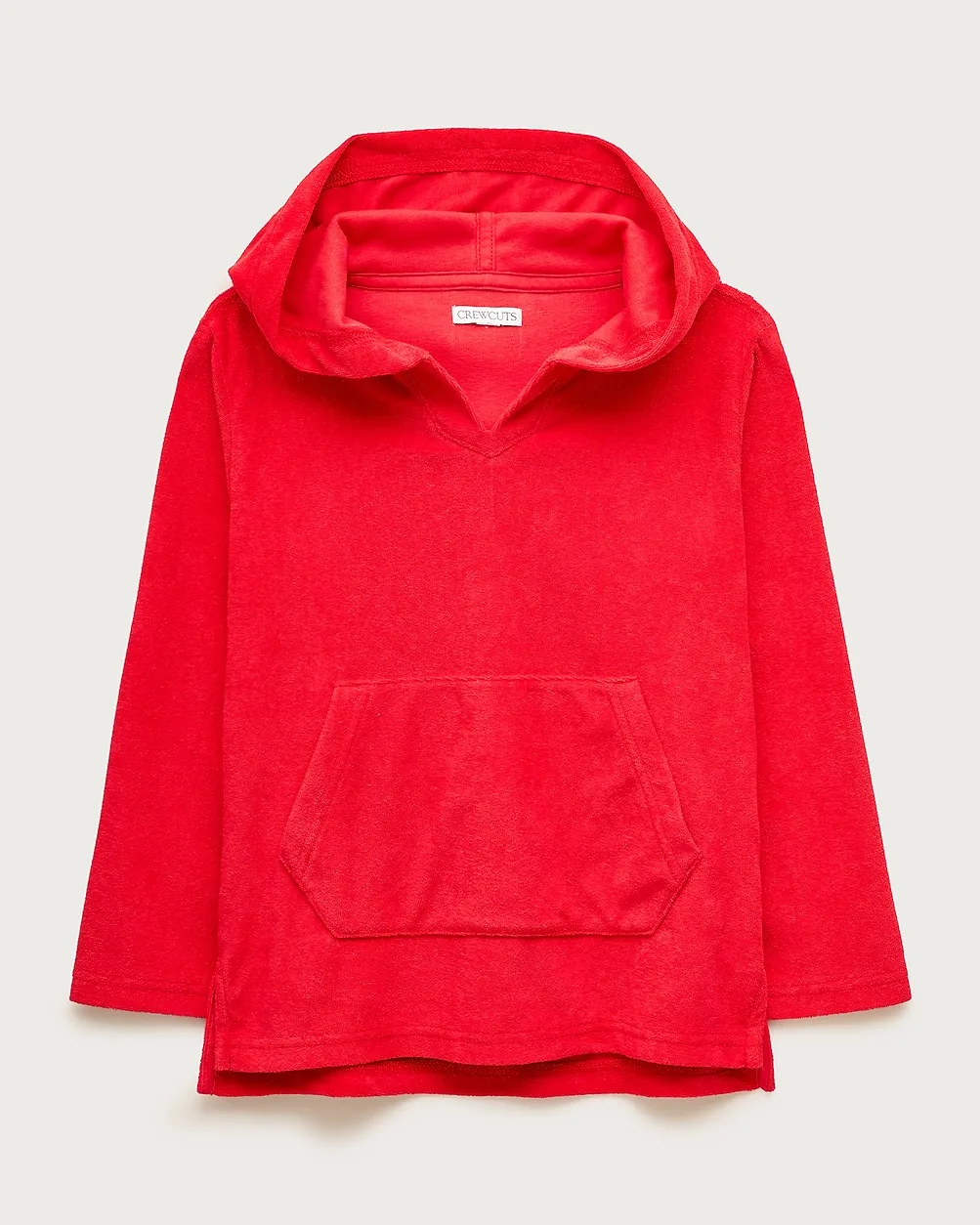Hooded Pullover in Towel Terry by J.Crew