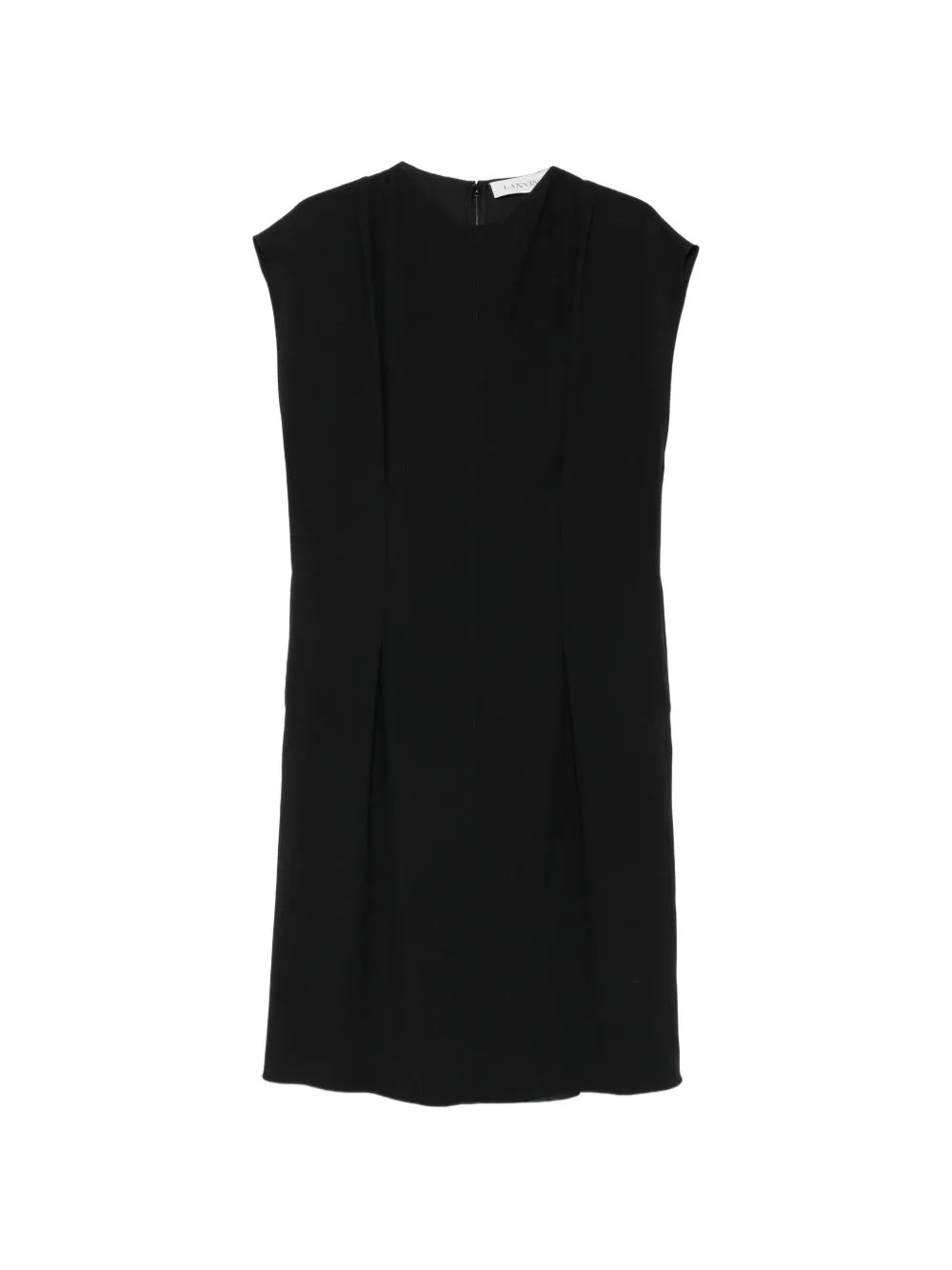 Bow-Detail Pleated Midi Dress