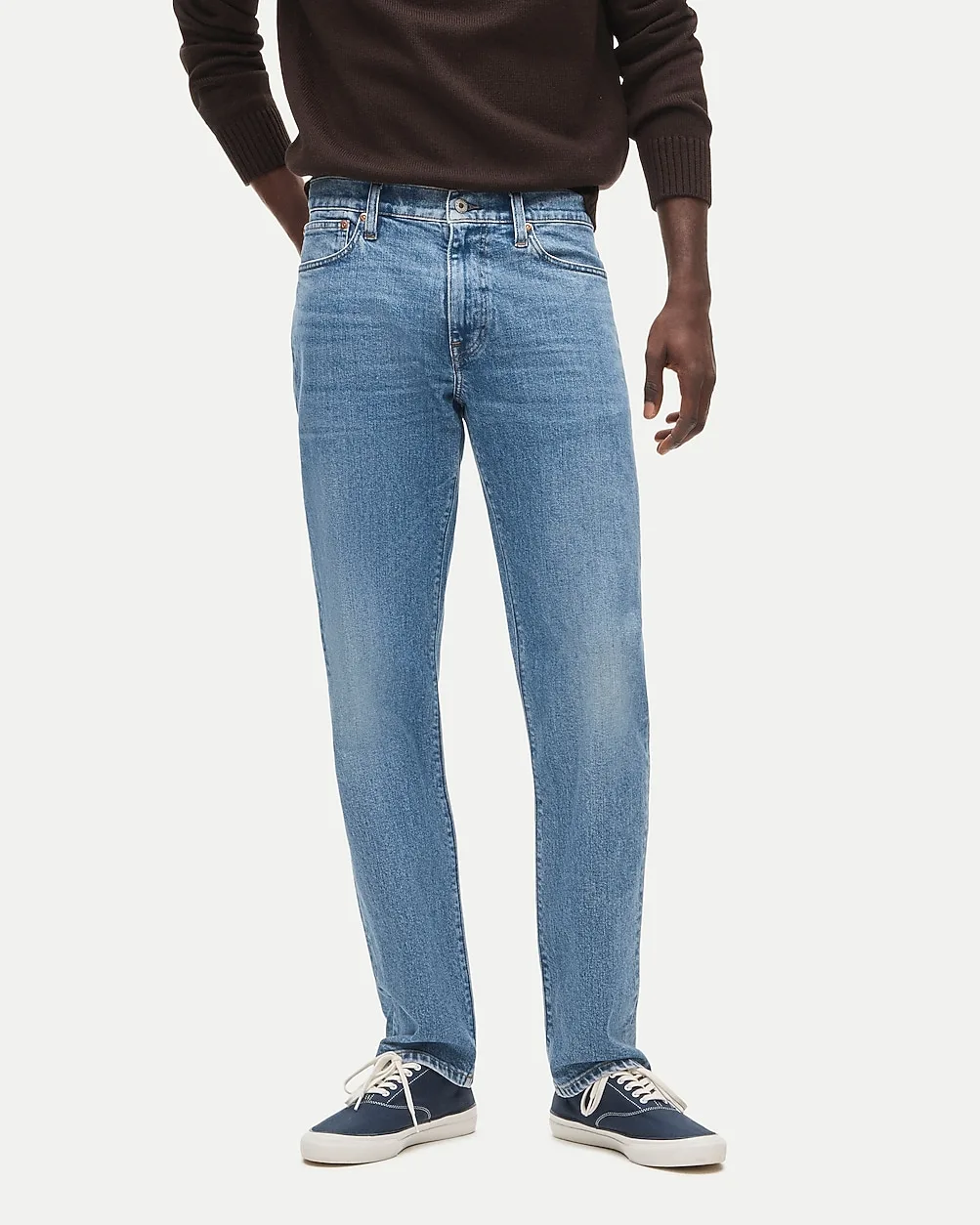 770™ Straight-Fit Stretch Jean in Vintage Medium Wash by J.Crew