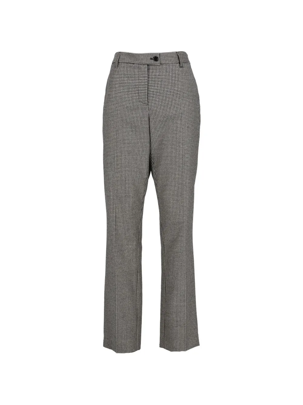 Houndstooth-Pattern Trousers by Moschino Pre-Owned