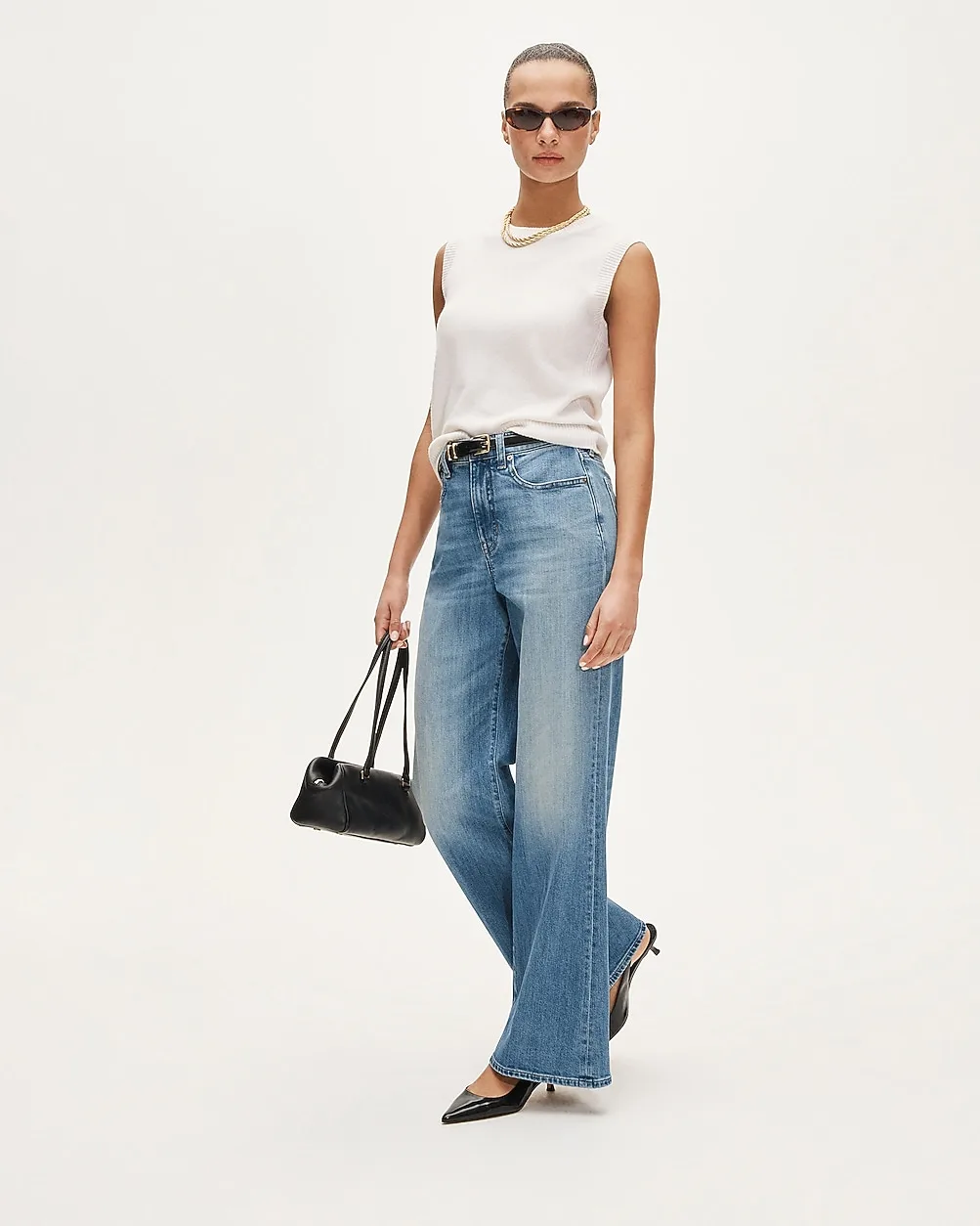 Curvy Denim Trouser Jean
