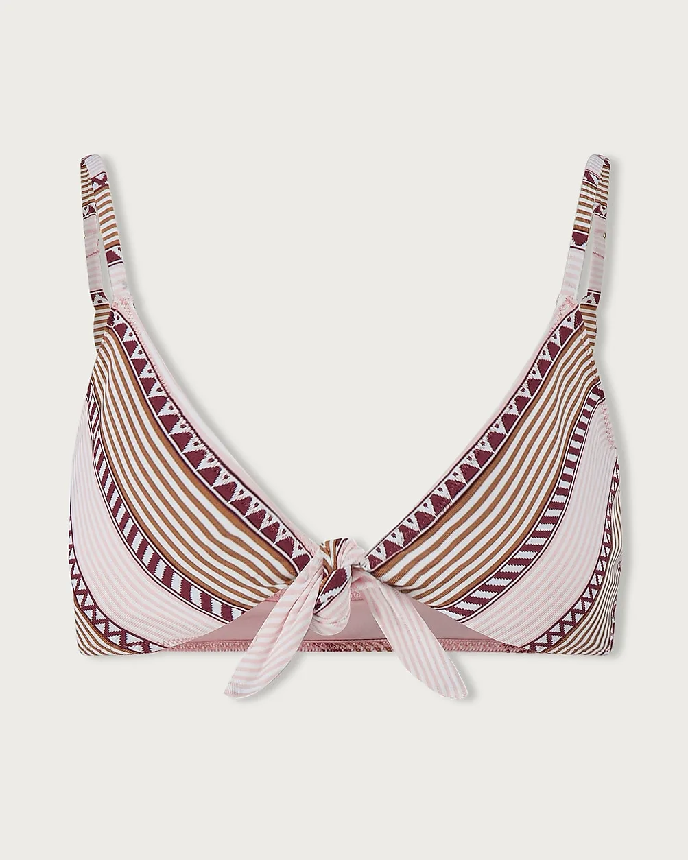 Lemlem Sara Tie-Front Bikini Top by J.Crew