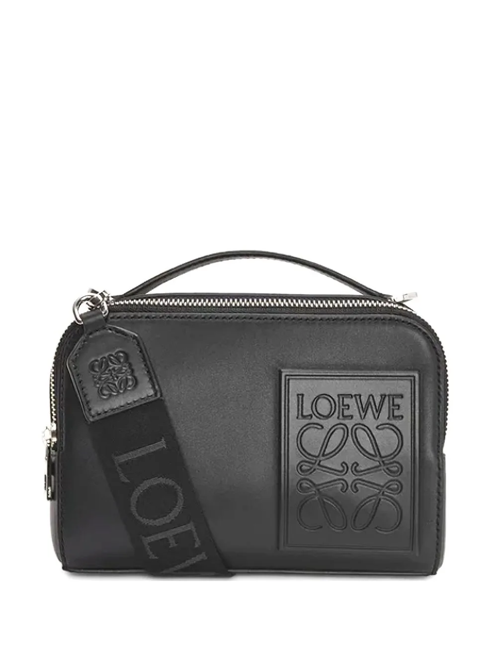 Logo-Plaque Top-Handle Bag by LOEWE