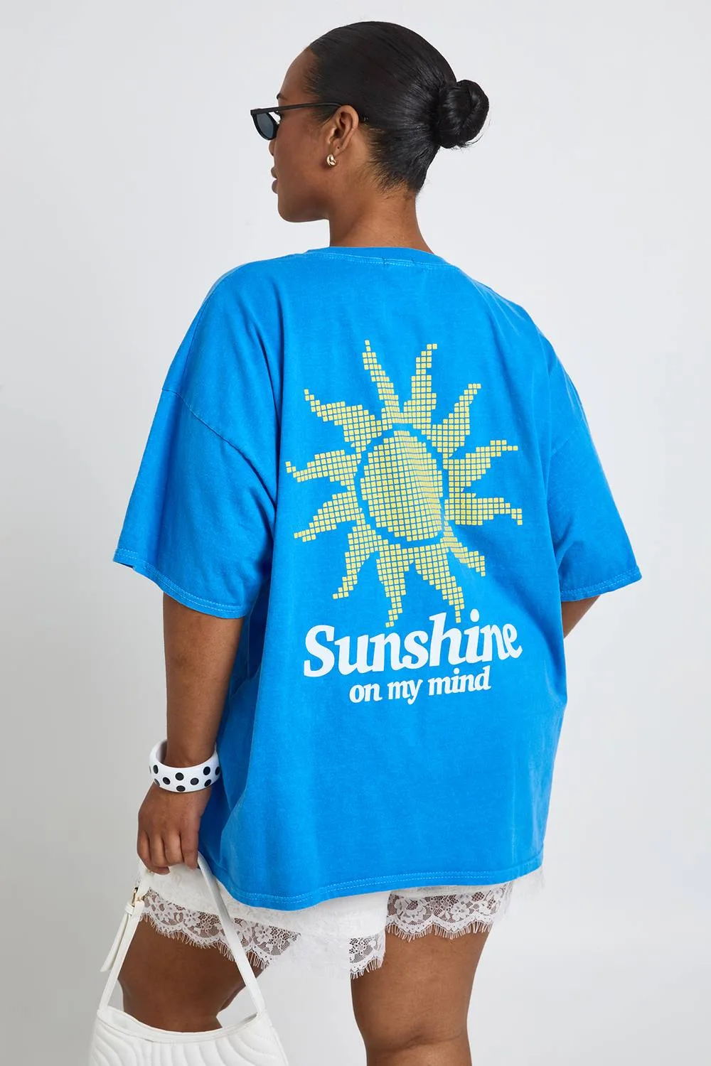 Sunshine Printed T-Shirt by boohoo