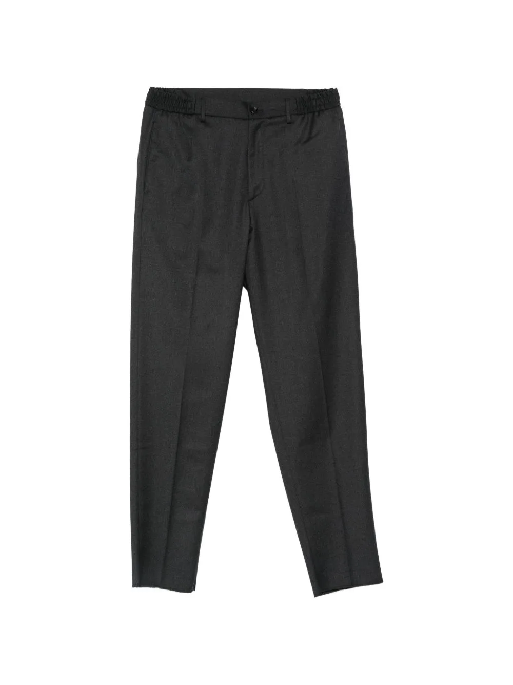 Tailored Elasticated-Waistband Trousers by Tagliatore