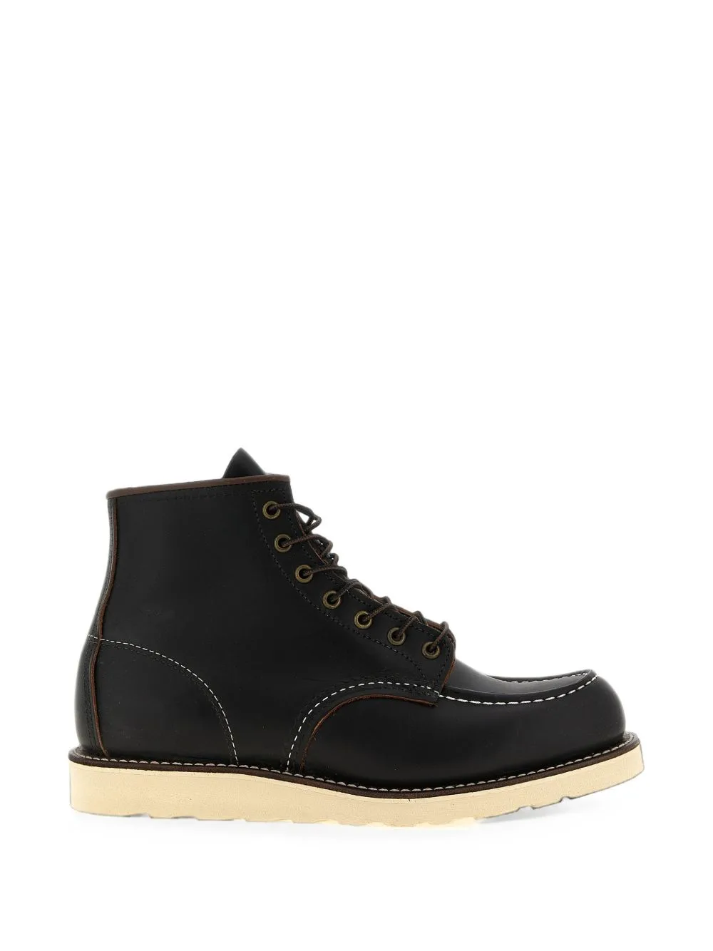 Classic Moc Leather Ankle Boots by Red Wing Shoes