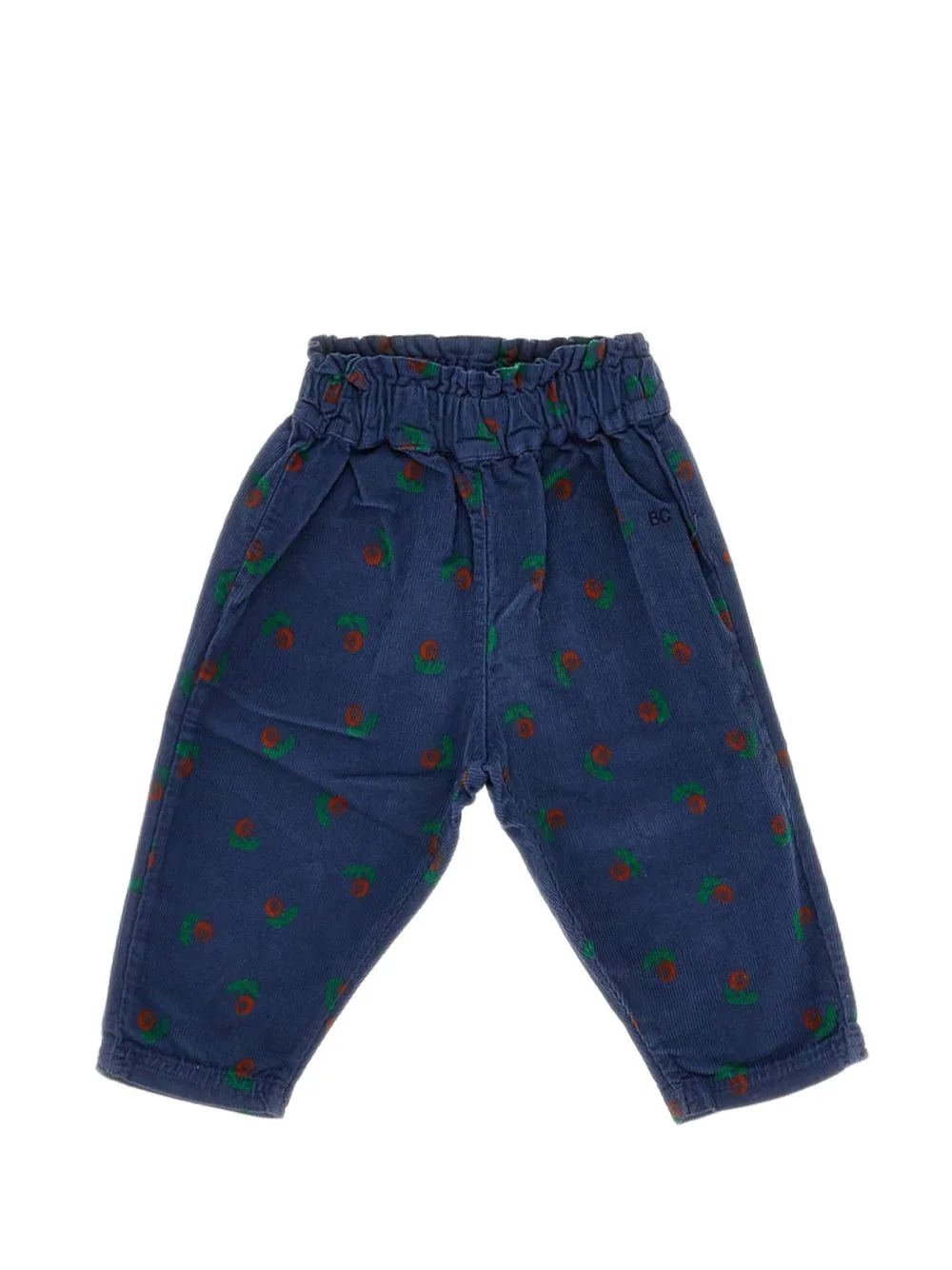 Graphic-Print Corduroy Trousers by Bobo Choses