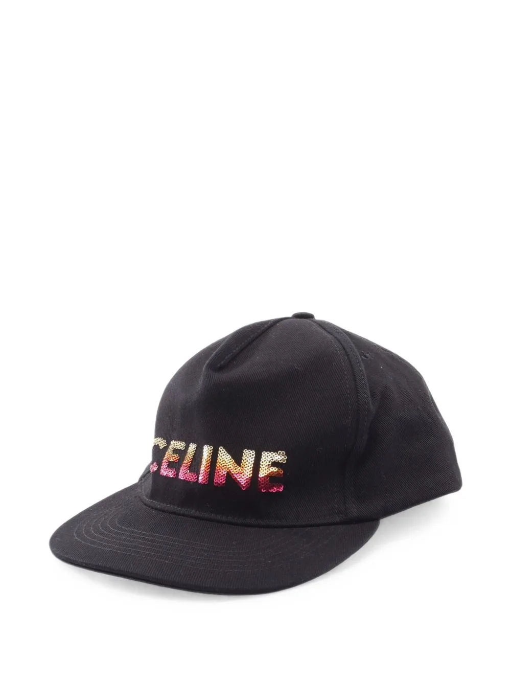 2010s Sequin-Embellished Cap by Celine Pre-Owned