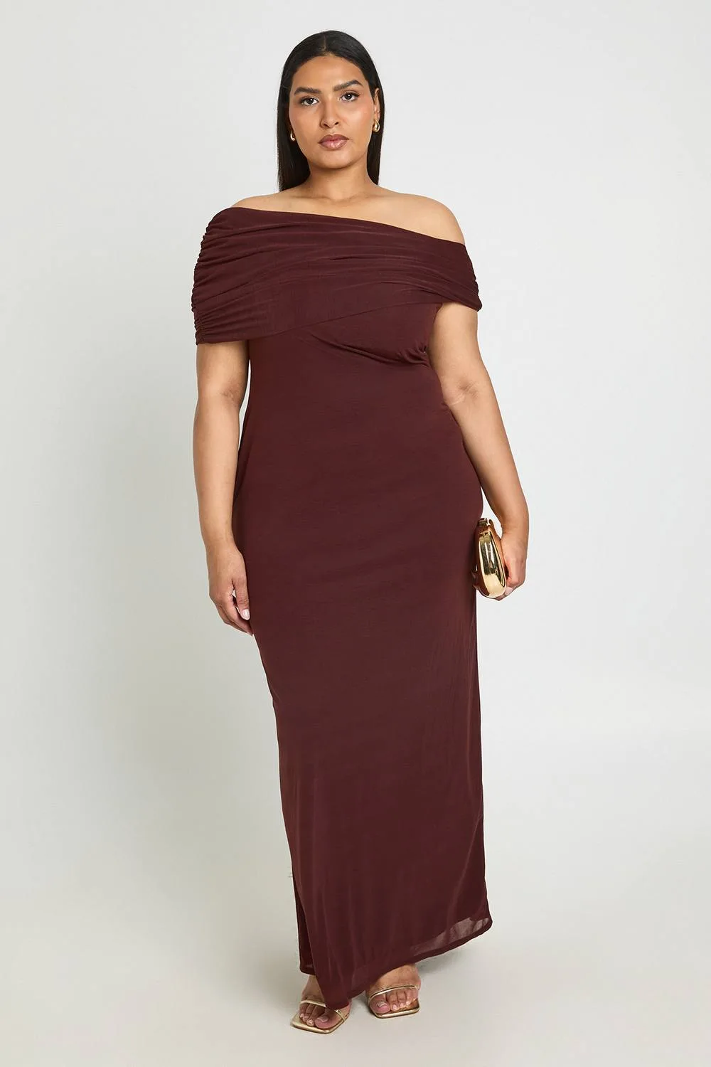 Bardot Off-The Shoulder Maxi Dress