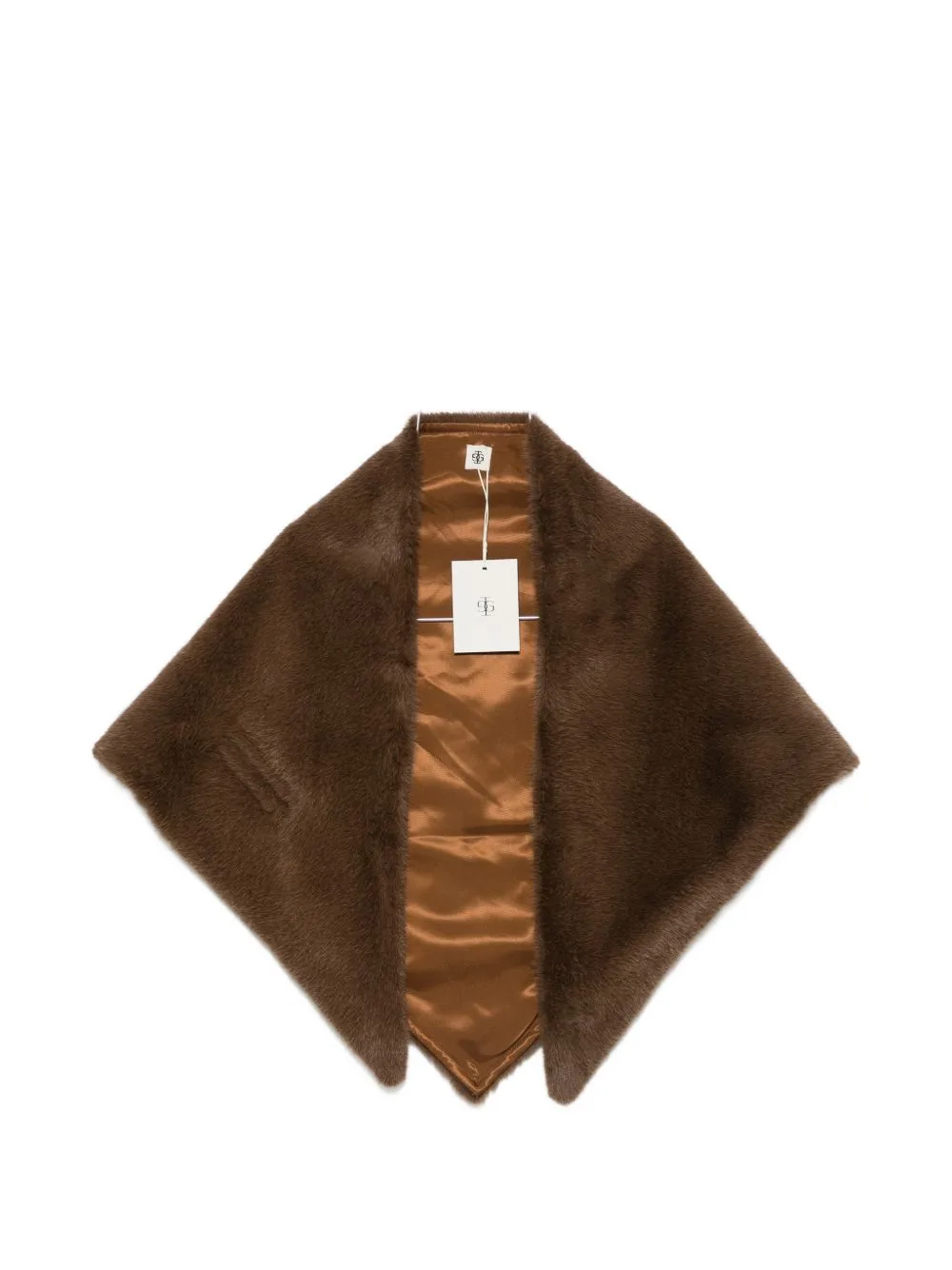 Bianchi Faux-Fur Stole Scarf