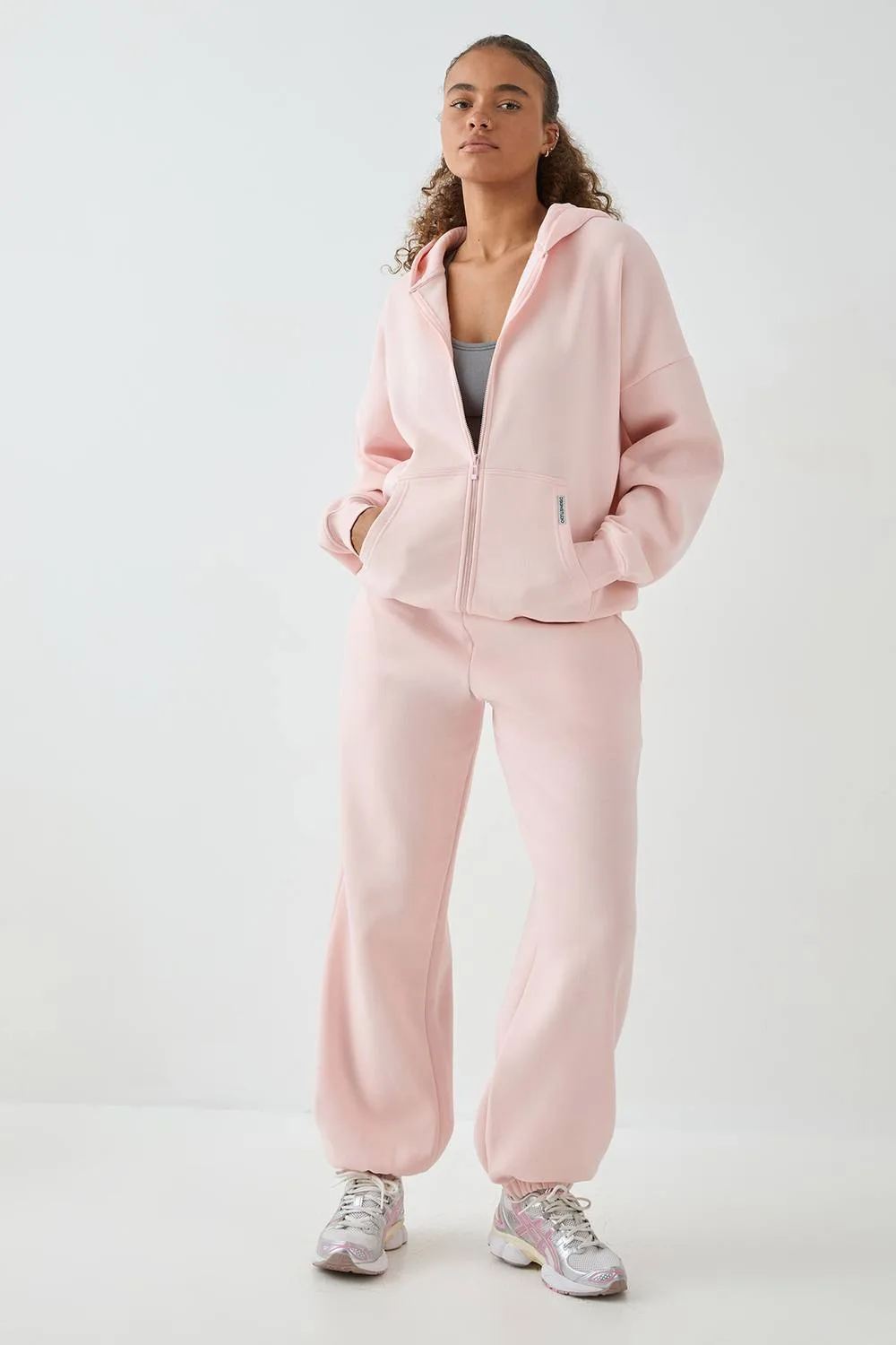 Tall Oversized Cuffed Jogger Pants - Cotton/Polyurethane by DSGN Studio