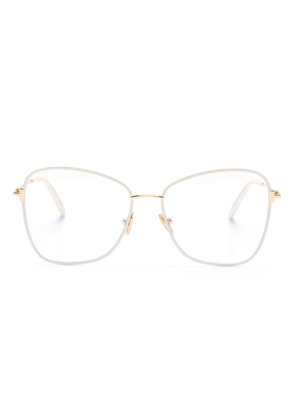 FT5906B Two-Tone Butterfly-Frame Glasses by TOM FORD Eyewear