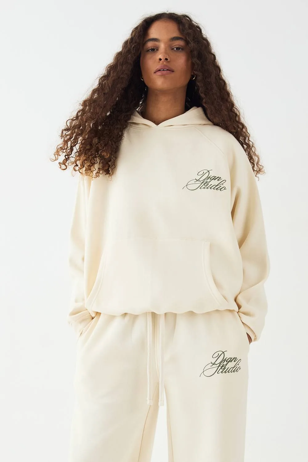Script Oversized Hoodie - Knitted by DSGN Studio