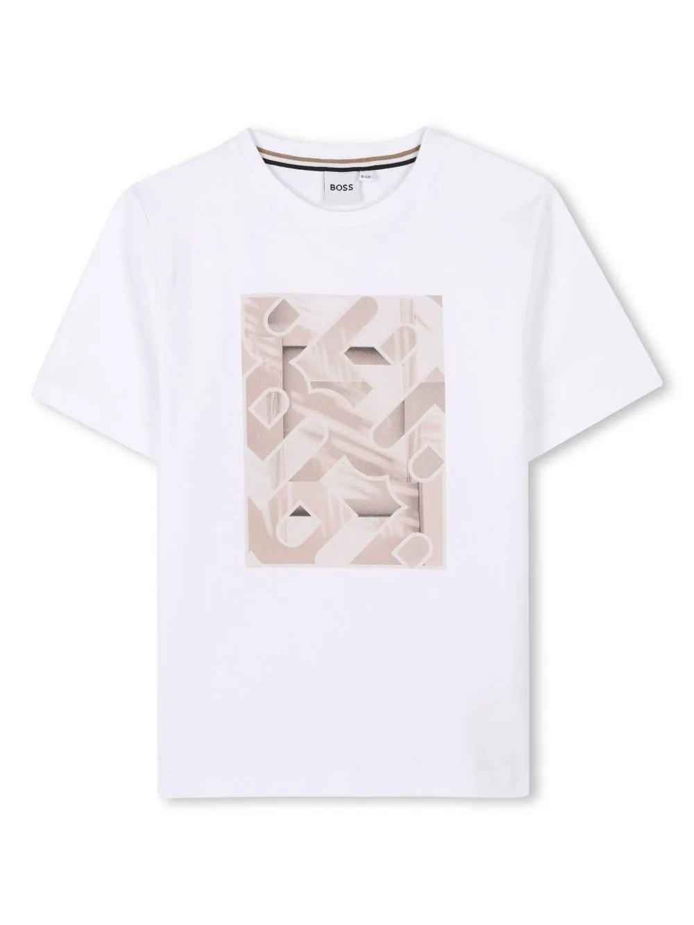 Illustration Print Cotton T-Shirt by BOSS Kidswear
