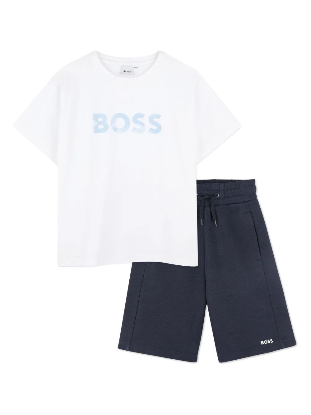 Logo-Print T-Shirt and Shorts Set by BOSS Kidswear