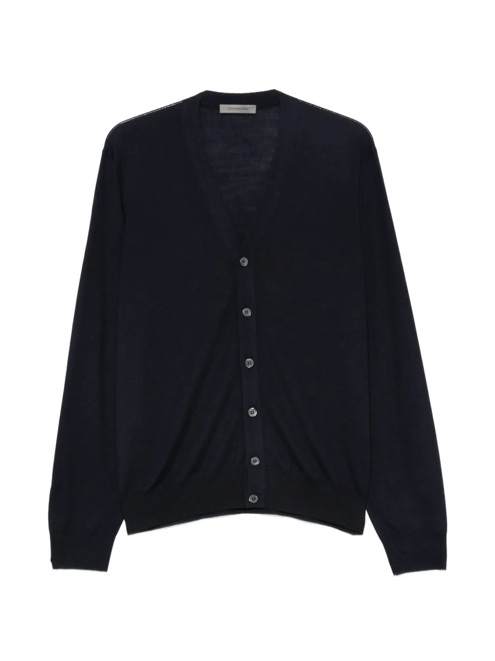 V-Neck Button-Up Cardigan by Corneliani