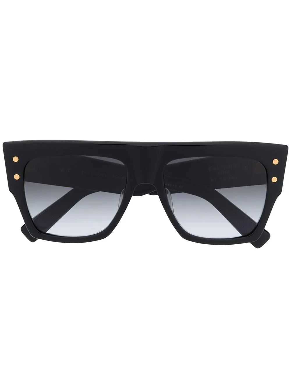 B-II Square Frame Sunglasses by Balmain Eyewear