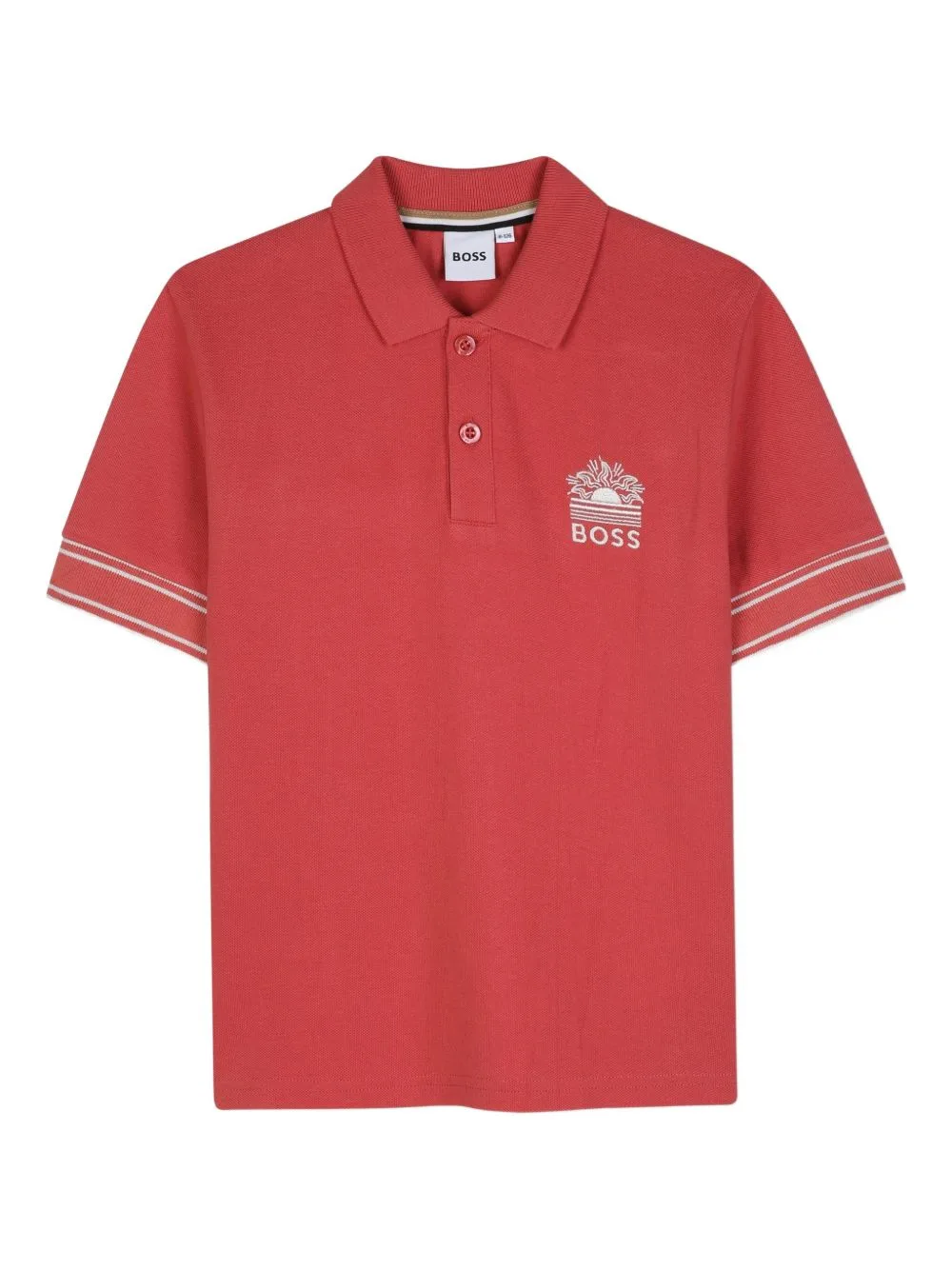 Logo Short-Sleeve Polo Shirt by BOSS Kidswear