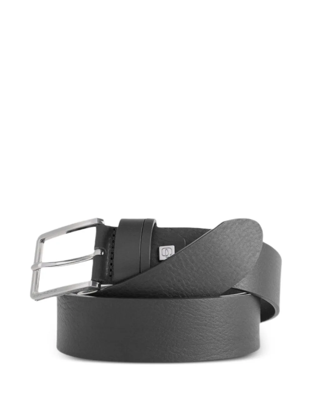 Prong-Buckle Leather Belt by PIQUADRO
