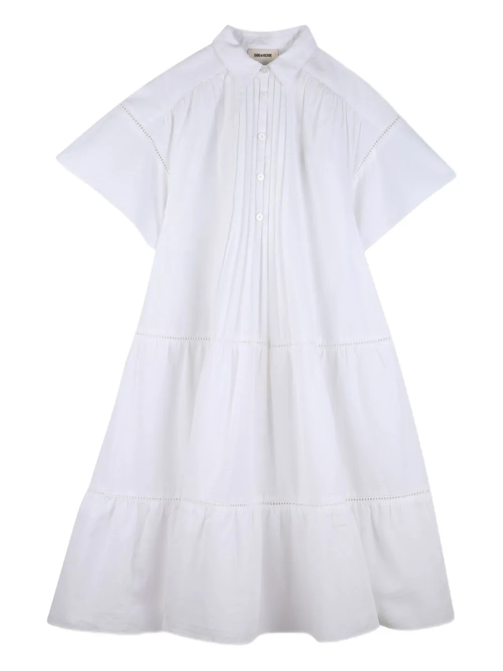 Button-Fastening Dress by Zadig & Voltaire Kids