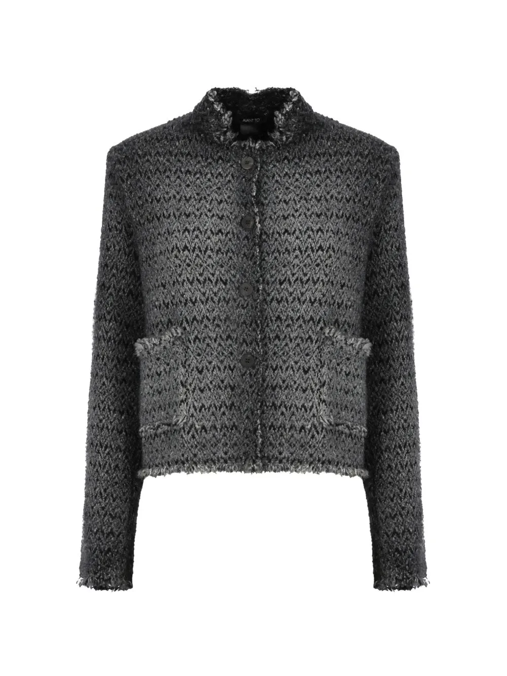 Distressed-Effect Jacket by Avant Toi